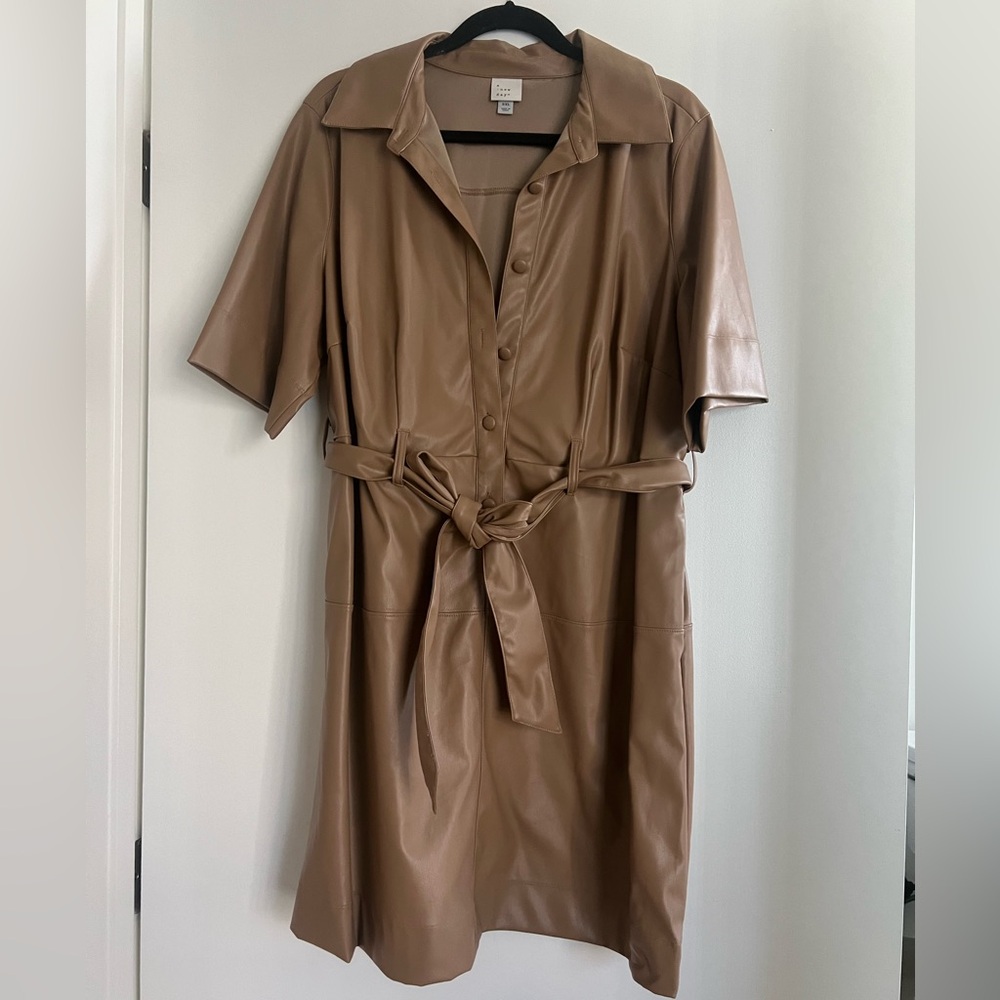 A new day pleather dress